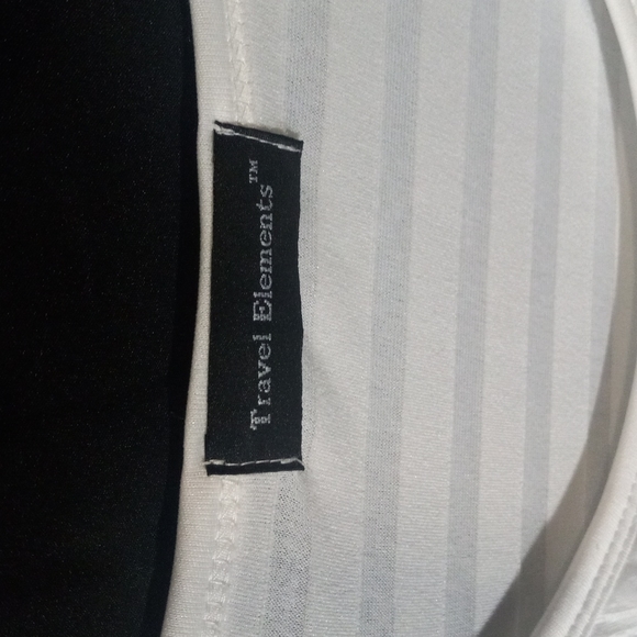 Travel Elements Ruffle White Longsleeve Shirt - Picture 3 of 3